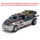 Scale 1:64 Container Alloy Trailer Model Toy Car Diecast Metal Movable Joint Pull Back Rescue Engineering Vehicles Gifts for Kid