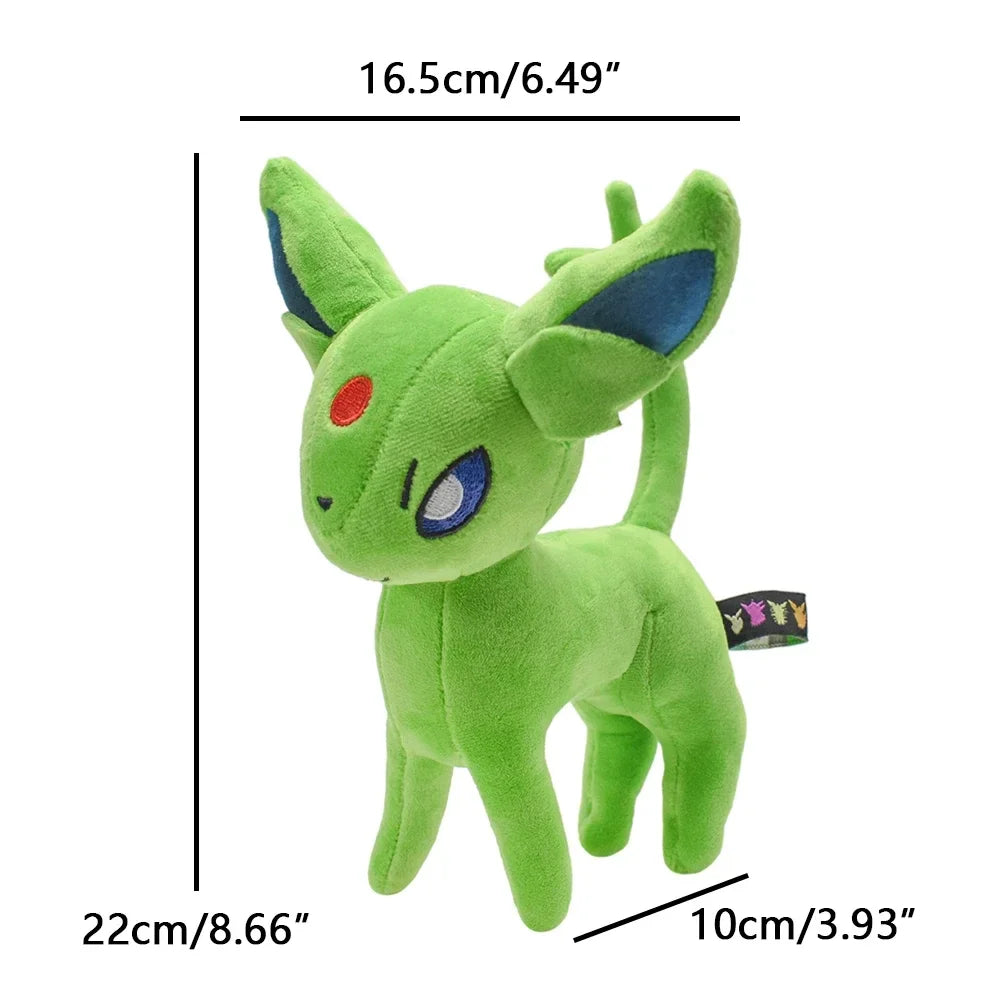 Leafeon Vaporeon Glaceon Sylveon Espeon Umbreon Vaporeon Sylveon Plush Toy Stuffed Animal Collectible Soft Plushies Cartoon Doll