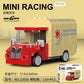 Racing Car Bus Engineering Vehicle Ambulance Pull Back Model Building Blocks Brick Toys Children Boys Compatible With Lego
