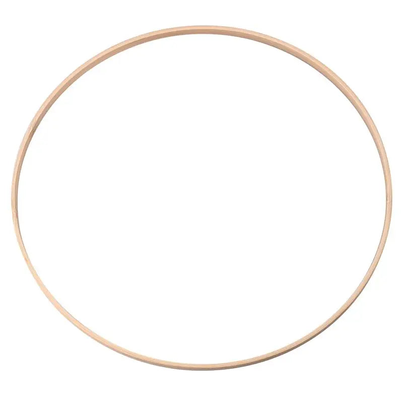 1Pcs Wooden Bamboo Floral Circle Hoop Macrame Hoop Wood Rings for Wedding Party Home DIY Flower Wreath Dream Catcher Frame Decor