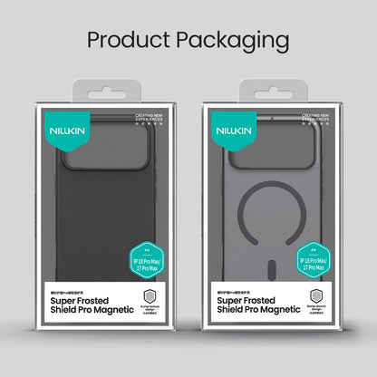 NILLKIN Magnetic Case For iPhone 18 Pro Max IPhone18 Frosted Shield Pro TPU PC MagSafe Hard Cover