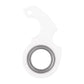 Creative Luminous Keychain Spinner Stress Toy Keychain Metal Toy Kid Fingertip Spinning Keyring  Relieve Anxiety Party Gift