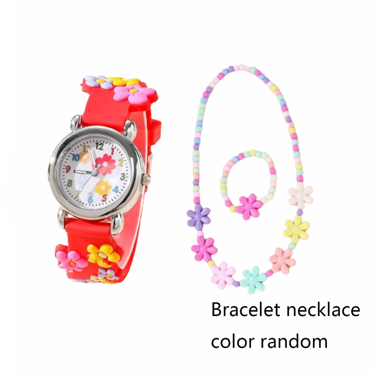 Adorable Kids' Cartoon Watch Set - Wrist Watches with Colorful Designs and Easy-to-Read Face - Perfect Gift for Children