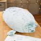Angry Blob Seal Pillow Chubby 3D Novelty Sea Lion Doll Plush Stuffed Toy Baby Sleeping Throw Pillow Gifts for Kids Girls