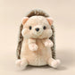 Adorable Hedgehog Plush Toy Stuffed Animal Sleeping Companion Doll for Room Decor Cute Birthday Gift
