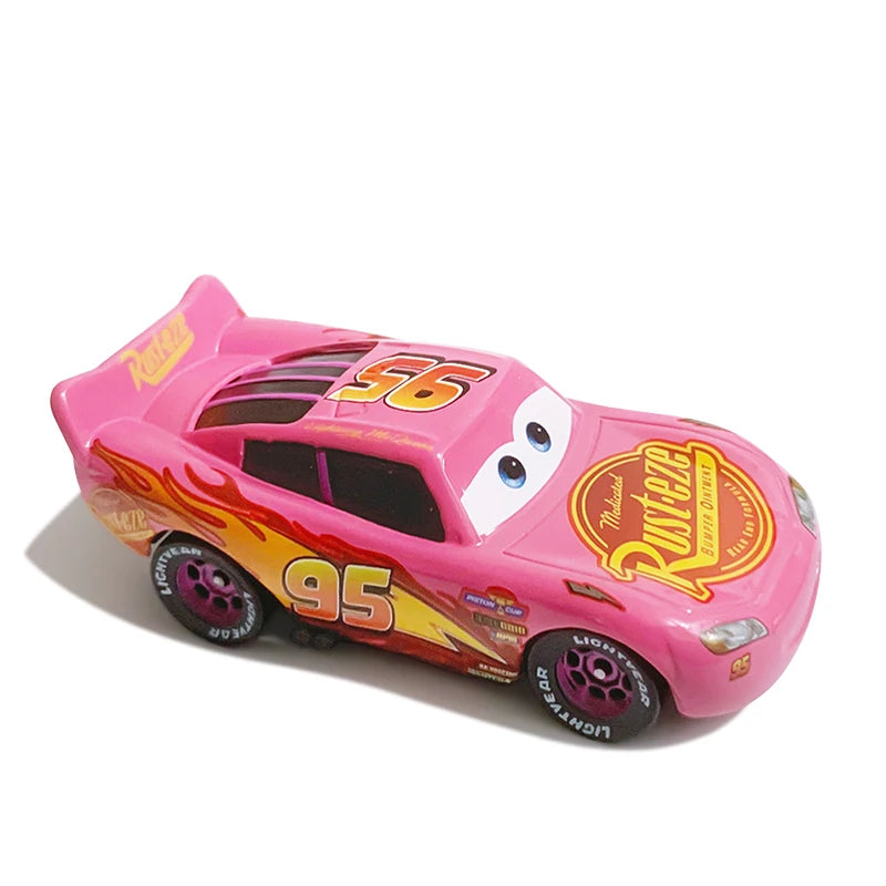 Cars 2 Cars 3 Lightning McQueen Mater Sheriff Flo Ramone Alloy Cars 1:55 Metal Die Casting Model Cars Toys Birthday Gifts