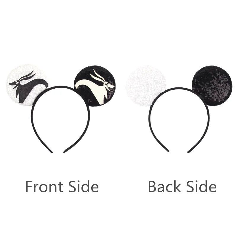 Mickey Mouse Ear Headbands Bow Hairbands Hair Accessories Party Christmas Halloween Princess Decoration Cosplay Costume for Girl