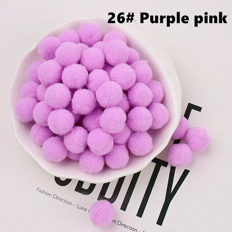 Mini Fluffy Soft Pom Poms Pompoms Ball,Handmade Craft Toys,Wedding Christmas Decor,DIY Sewing Supplies,8mm,10mm,15mm,20mm,30mm