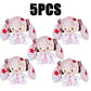 Cartoon 20cm Hatsune Miku Plush Doll Toy Anime sakura Miku snow Miku Character Kawaii Sitting posture Fufu Kids Christmas Gift