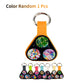 New Hand Spinner Series Elastic  Magnet Toy Colorful Decompression Fidget Spinner Toys for Adults Kids Christmas Gifts