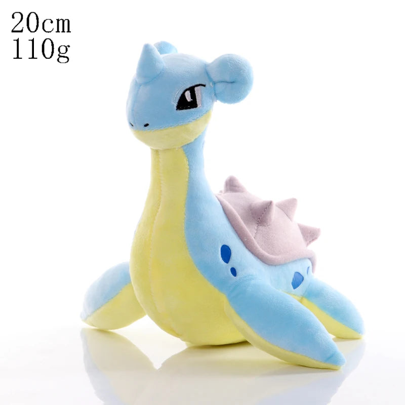 Cute Pikachu Plush Toy Pokemon Charmander Squirtle Bulbasaur Stuffed Doll Eevee Scorbunny Gengar Snorlax Christmas Gifts