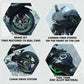 1:18 Ninja Diecast Motorcycle Model Workable Shock-Absorber Toy For Children Gifts Toy Decoration