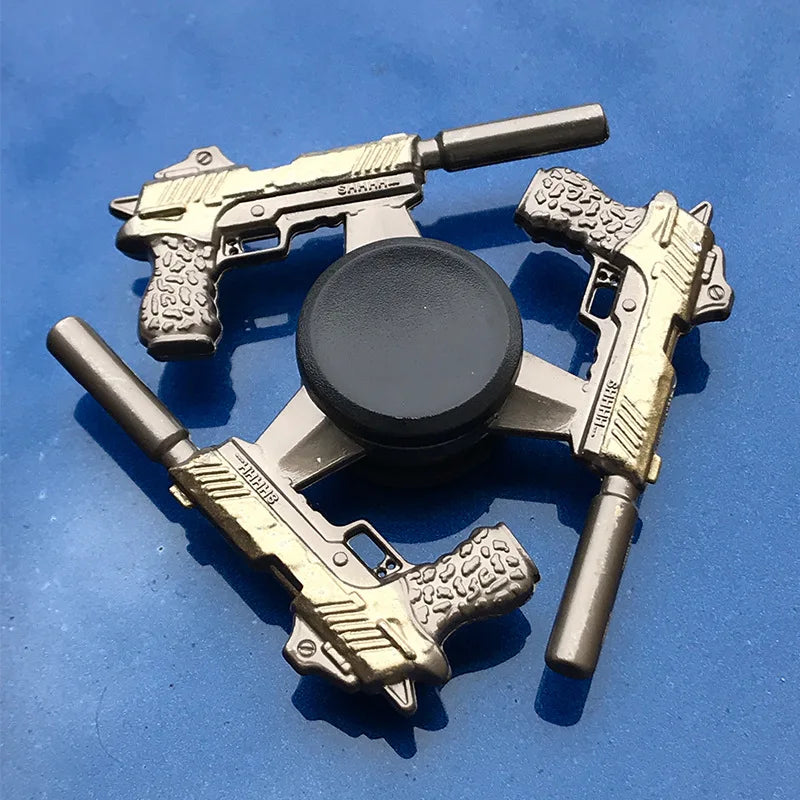 PUBG AWM M4A1 Hand Spinner Gun Zinc Alloy Metal Fidget Spinner King of Glory Series Spinner for Adult Stress Relief Toys