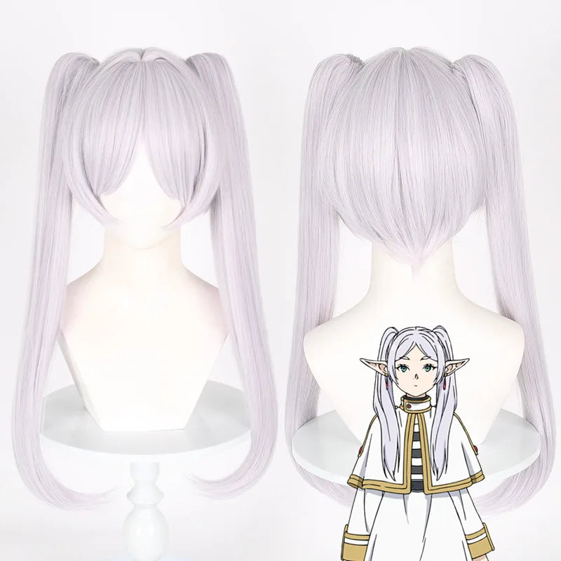 Anime Frieren Beyond Journey's Frieren Cosplay Walking Stick  Frieren:Beyond Journey's Cosplay Frieren Cosplay Prop Wig