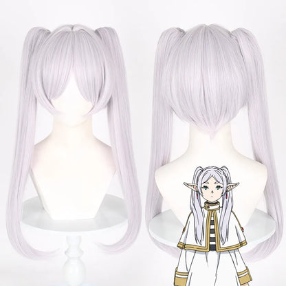 Anime Frieren Beyond Journey's Frieren Cosplay Walking Stick  Frieren:Beyond Journey's Cosplay Frieren Cosplay Prop Wig