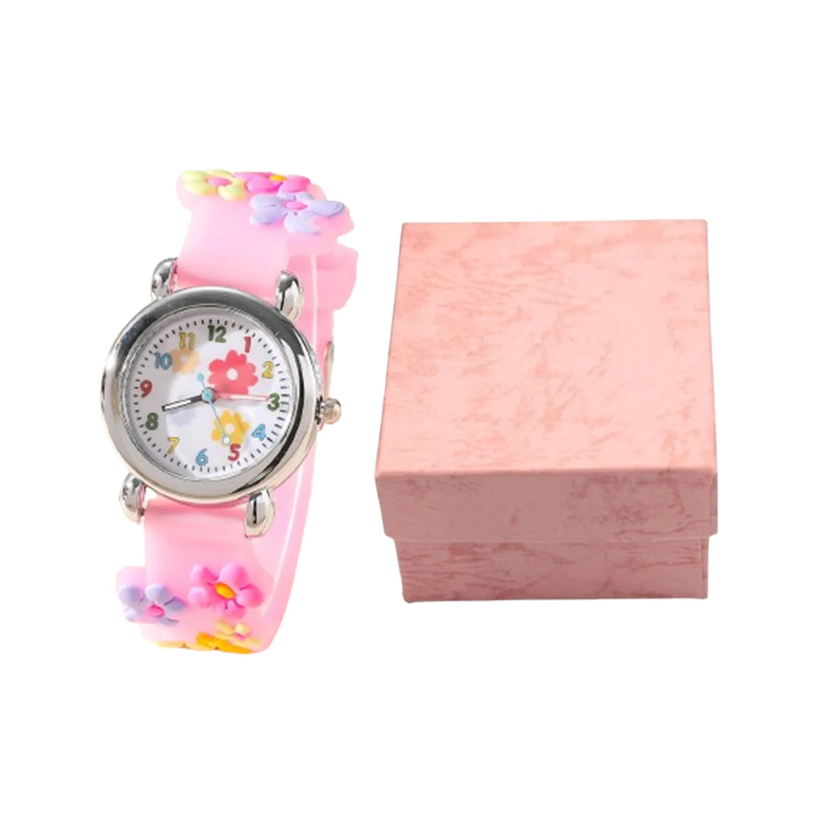 Adorable Kids' Cartoon Watch Set - Wrist Watches with Colorful Designs and Easy-to-Read Face - Perfect Gift for Children