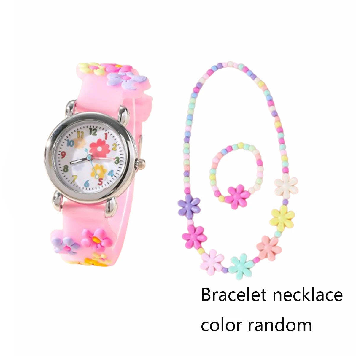 Adorable Kids' Cartoon Watch Set - Wrist Watches with Colorful Designs and Easy-to-Read Face - Perfect Gift for Children
