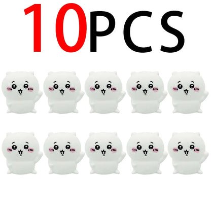 Cute Chikawa Kawaii Bedroom Desktop Decoration Hachiware Usagi Cartoon Vinyl Doll Night Light Luminous Toy Surprise Girl Gifts