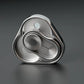 Triangle Spinner Flip Coin EDC Fidget Push Coin Decompression Hand Toy Handle Piece Fidget Spinner Fun Toy