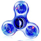 LED Light Up Fidget Spinner Luminous Finger Toy Hand Spinner Stress Reduction and Anxiety Relief Party Favors for Kids Adults