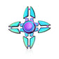 Metal Rainbow Fidget Spinner Colorful EDC Hand Spinner Anti-Anxiety Toy for Children Adult Relieves Stress Finger Spinner Gifts