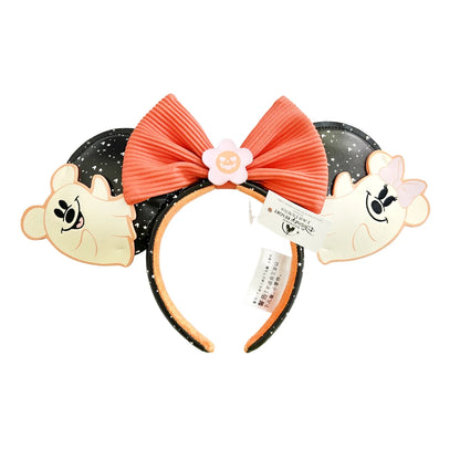 New Halloween Mickey Minnie Mouse Ears Headband Holiday Party Cosplay Hairband EARS COSTUME Plush Adult/Kids Headband Gift