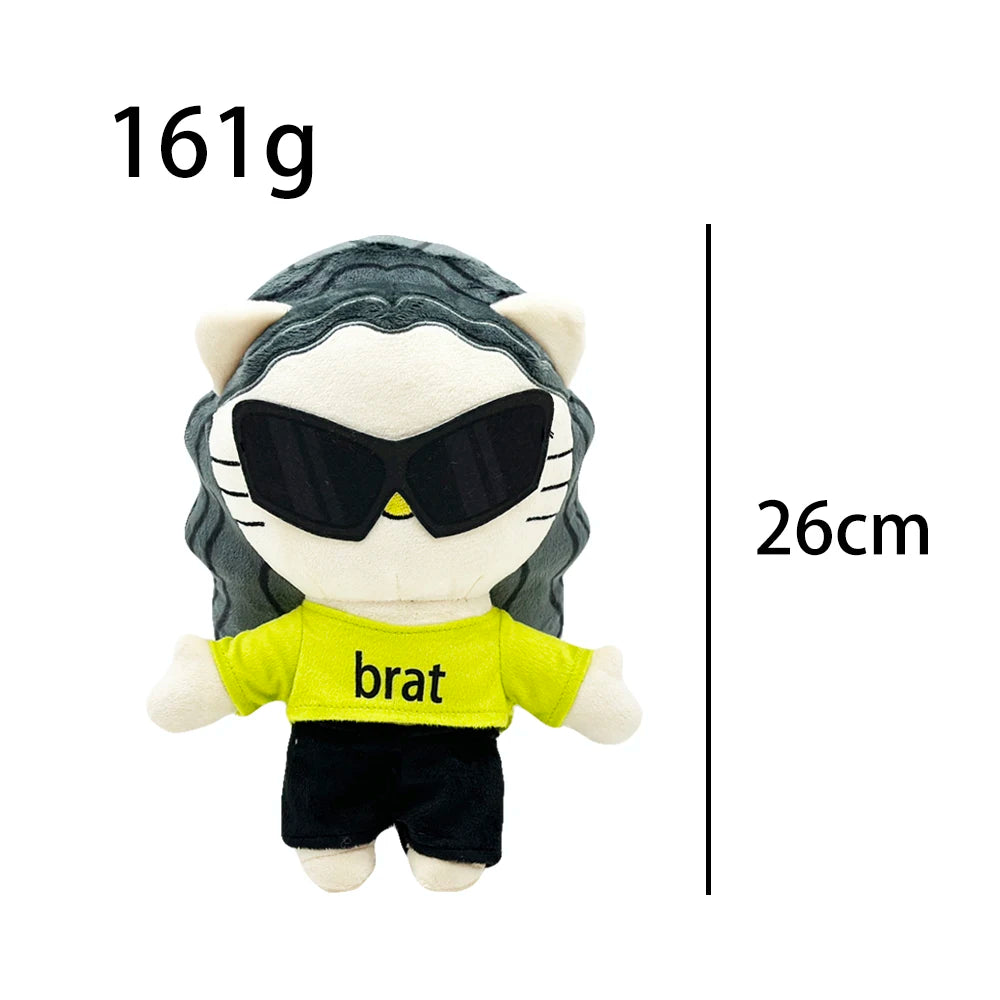 Multiple Styles Cute Cat Eminem XXXTentacion Frank Ocean Plush Toy Doll with Clothes Stuffed Soft Plush Toys Fans Collect Gift