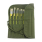 Painting Brushes Canvas Storage Bag, 22 Slots Watercolour and Gouache Brushes Calligraphy Brushes Storage Bag, Roll up Pen Bag