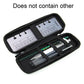 Black EVA Hard Shell Stylus Pen Pencil Case Holder Earphone Mesh Storage Organizer Pencil Zipper Case School Supplies