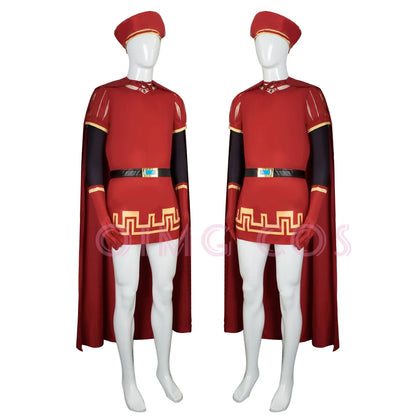 Lord Farquaad Cosplay Costume Shrek Carnival Uniform Wig Anime Halloween Role playing holiday party Costumes Women Game