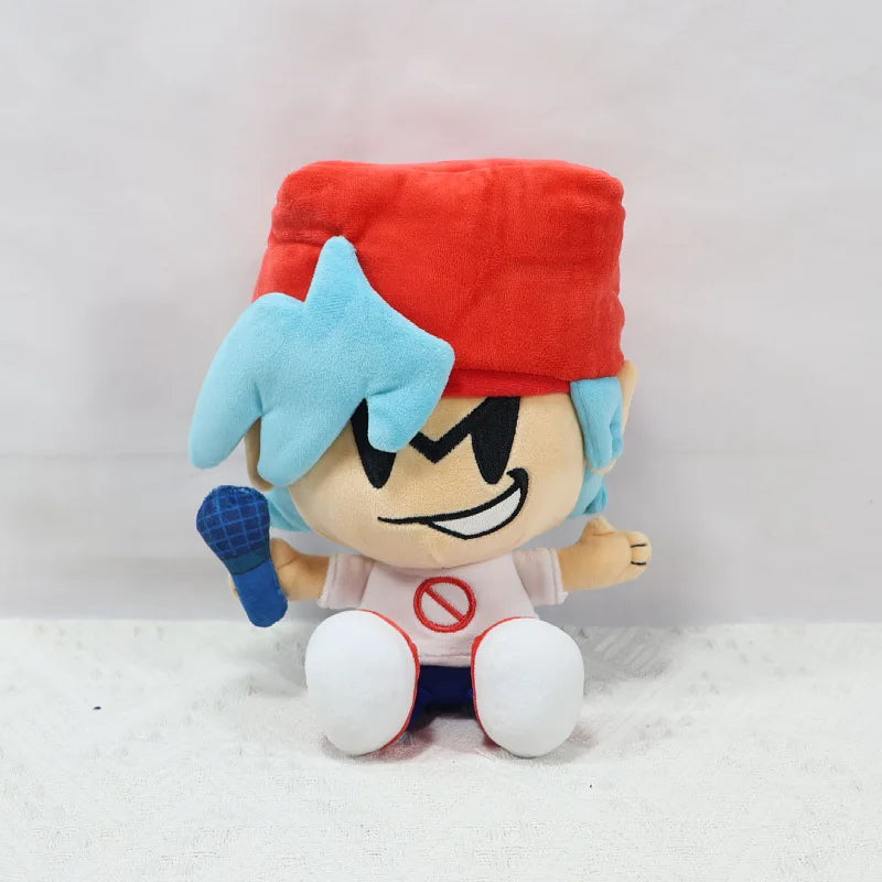 2025 Hot In Stock Fnf Friday Night Girlfriend Boyfriend Nene Pico Darnell Plush Doll Cotton Anime Toy Halloween Christmas Gift