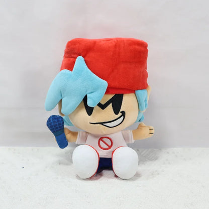 2025 Hot In Stock Fnf Friday Night Girlfriend Boyfriend Nene Pico Darnell Plush Doll Cotton Anime Toy Halloween Christmas Gift
