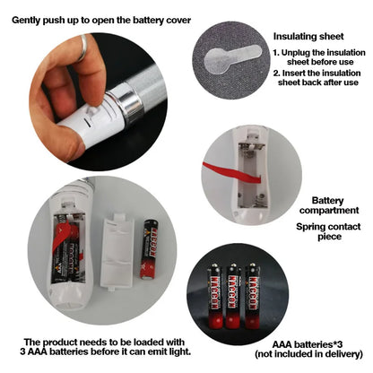 Lightstick Kpop Concert Support Rods LED Lightstick Bright Stick Glow Stick Crazy Hour Crazy Wedding Halloween Christmas Party