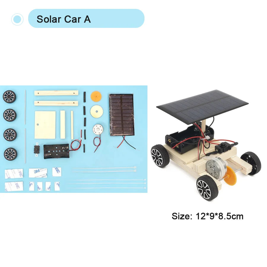 DIY Physical Model Science Experiment Educational Toy Handmade Small Production Assembly Craft Technology Project for School Kid