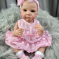 MRB 18 Inch Bettie Full Body Vinyl Girl Washable Reborn Baby Doll With Painted Lifelike Hair Bebe Reborn Christmas Toys