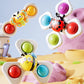 Cartoon spinning toy insect ocean-themed bath toy stress relief toy