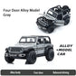 1/36 Convertible Wrangler Off-road Vehicle, Die-cast Metal, Boy's Toy, Four Doors Opening, Pull-back Function
