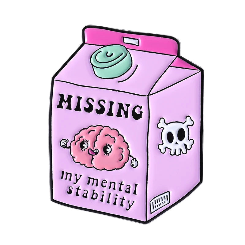 Cartoon Happiness Potion Enamel Pin Matcha Girlie Ghost Coffee Halloween Drink Crush Soda Juice Brooch Lapel Badge Jewelry Gifts