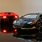 1/32 Cars Toys Auto To Scale Lambor LP770 Diecast Model Cars Alloy Autos Toys Gift for Boys Pull Back Light Music Kids Car