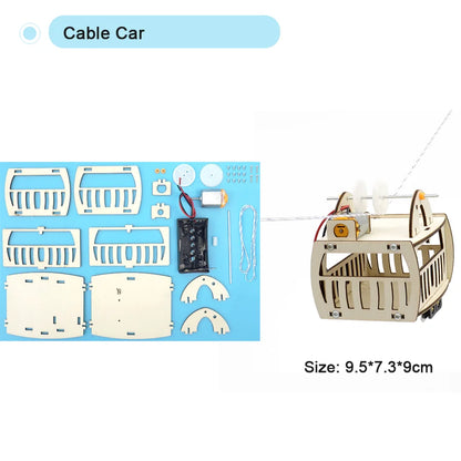 DIY Science Kit Educational STEM Kits Car Dinosaur Model Technologia Experimental Tool Wood Puzzle Games School Supply