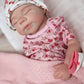 Open Mouth & Washable18Inch Pascale Whole Body Solid Silicone Bebe Reborn  Doll 3D Paint & Unpaint Skin Lifelike Newborn Dol