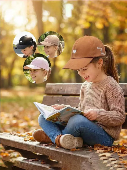 3-12Y Children Can Wear High Ponytails, Sunshades, Baseball Caps, Sun Hats and Baseball Caps in Summer
