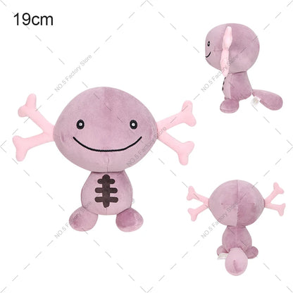Cartoon Pokemon Plush Doll Cubone Riolu Geodude Aerodactyl Yveltal Rattata Duskull Stuffed Peluche Anime Birthday Xmas Gifts