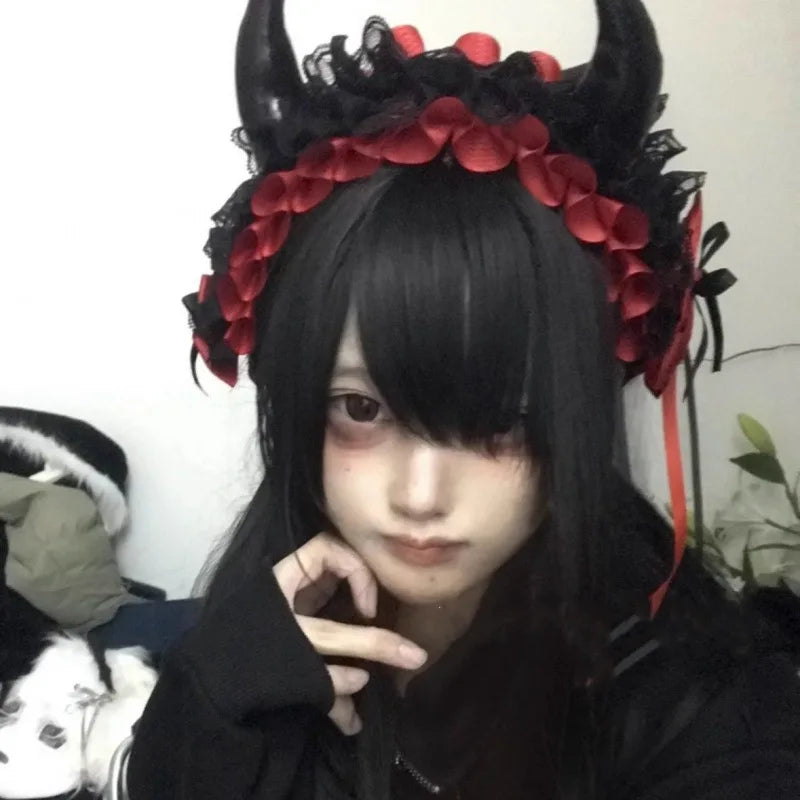 Halloween Ears Headband Kids Cosplay Bat Hair Band Girl Hair Accessories For Women Festival Party Hairband