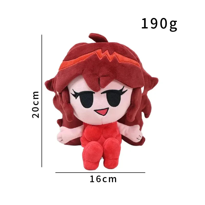 2025 Hot In Stock Fnf Friday Night Girlfriend Boyfriend Nene Pico Darnell Plush Doll Cotton Anime Toy Halloween Christmas Gift