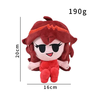 2025 Hot In Stock Fnf Friday Night Girlfriend Boyfriend Nene Pico Darnell Plush Doll Cotton Anime Toy Halloween Christmas Gift
