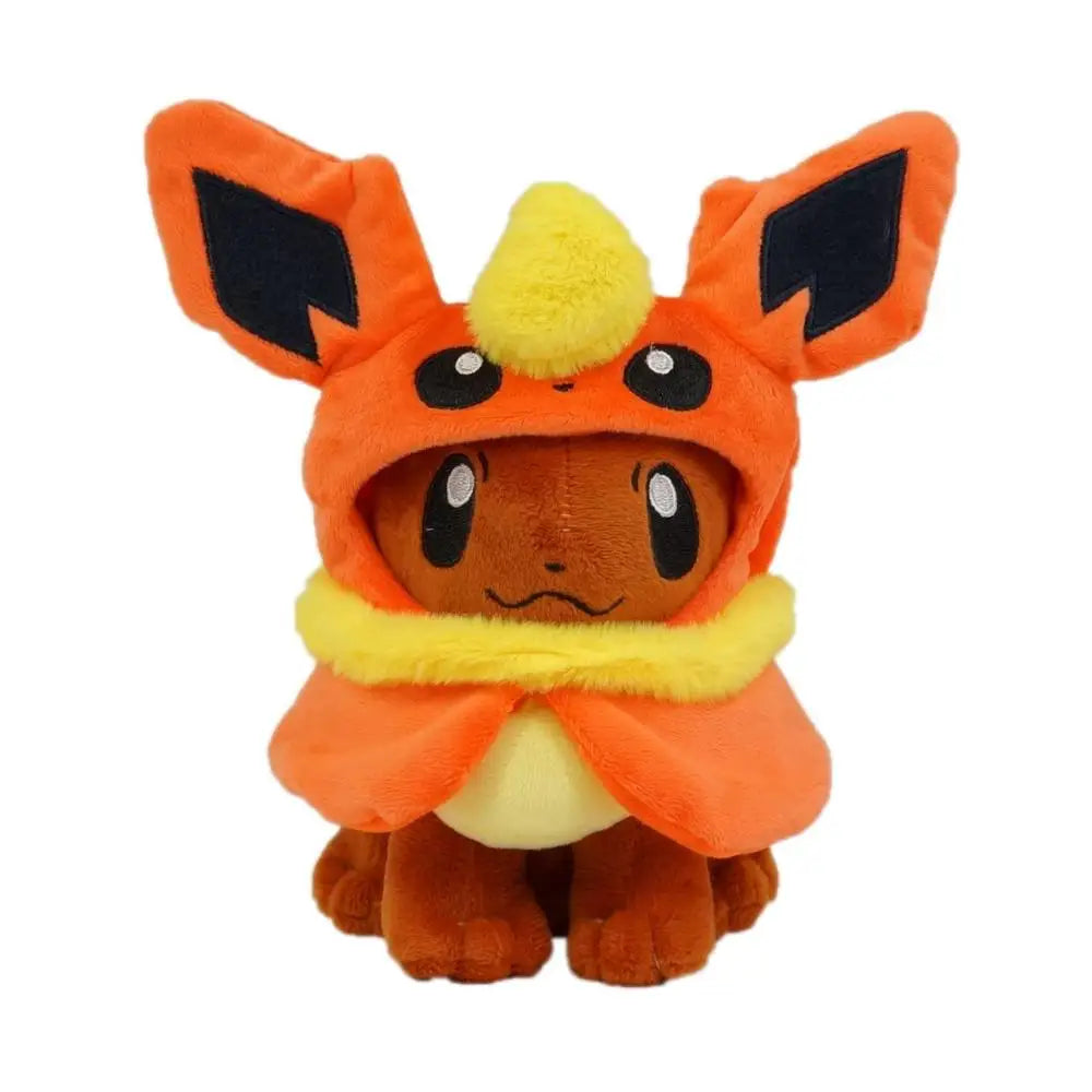 Pokemon 8" Eevee Poncho Umbreon Espeon Jolteon Vaporeon Sylveon Flareon Plush Doll Stuffed Toys