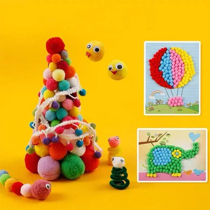 Mini Fluffy Soft Pom Poms Pompoms Ball,Handmade Craft Toys,Wedding Christmas Decor,DIY Sewing Supplies,8mm,10mm,15mm,20mm,30mm