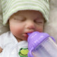 OtardDolls Loulou Can Open mouth Reborn Doll Baby Full Body Soft Silicone Bebe Doll Toys