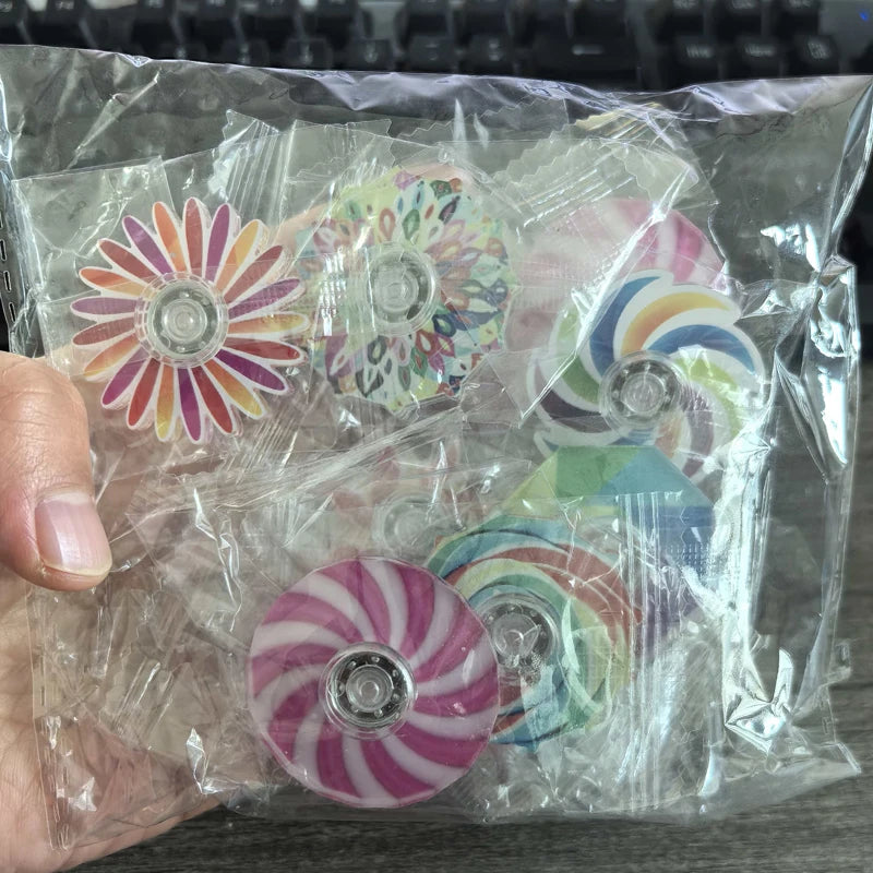 10PCS Fidget Spinners Bulk Anxiety ADHD Stress Relief Toys Party Favors Birthday Gifts for Kids Boys Girls Classroom Prizes